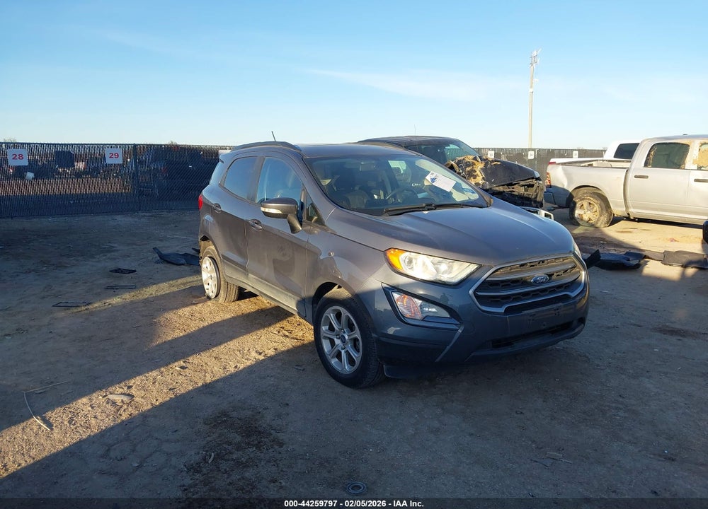 2019 FORD ECOSPORT SE VIN: MAJ3S2GE0KC292440