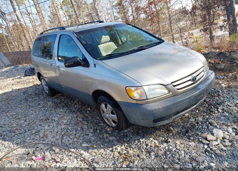 2002 TOYOTA SIENNA VIN: 4T3ZF19C92U503176