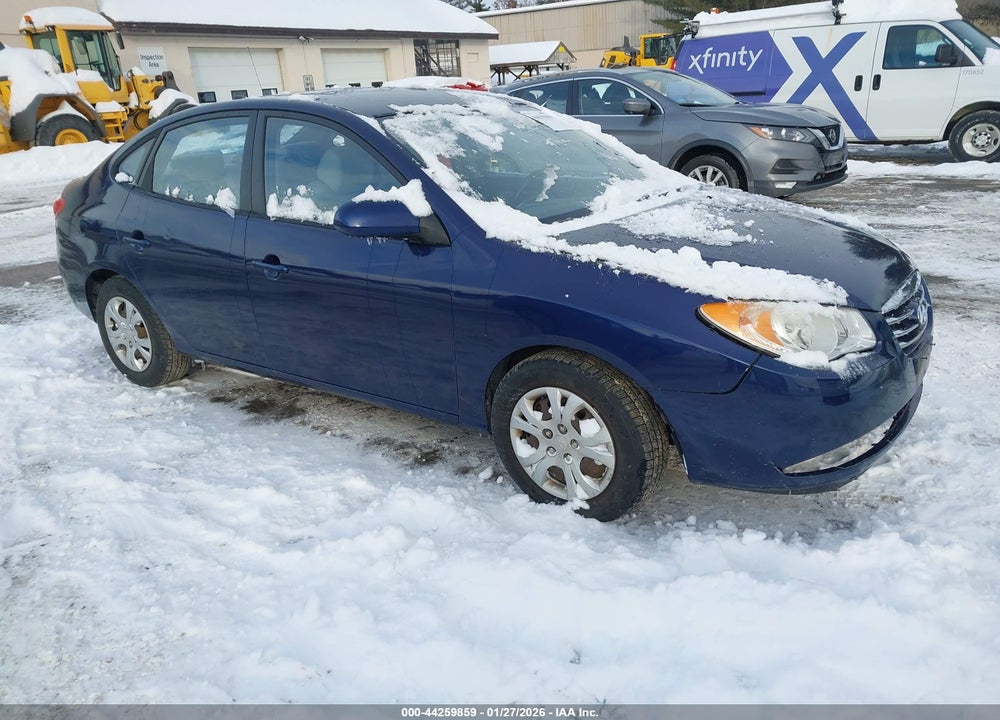 2010 HYUNDAI ELANTRA BLUE VIN: KMHDU4AD5AU934188