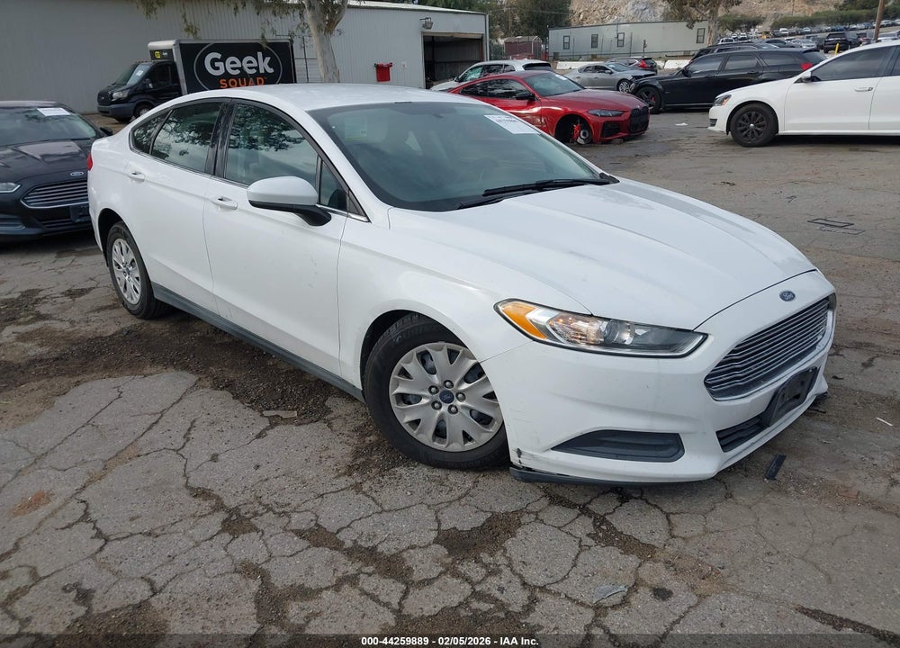 2013 FORD FUSION S VIN: 3FA6P0G71DR119986