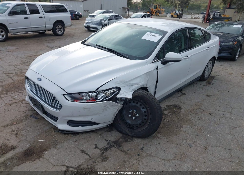 2013 FORD FUSION S VIN: 3FA6P0G71DR119986