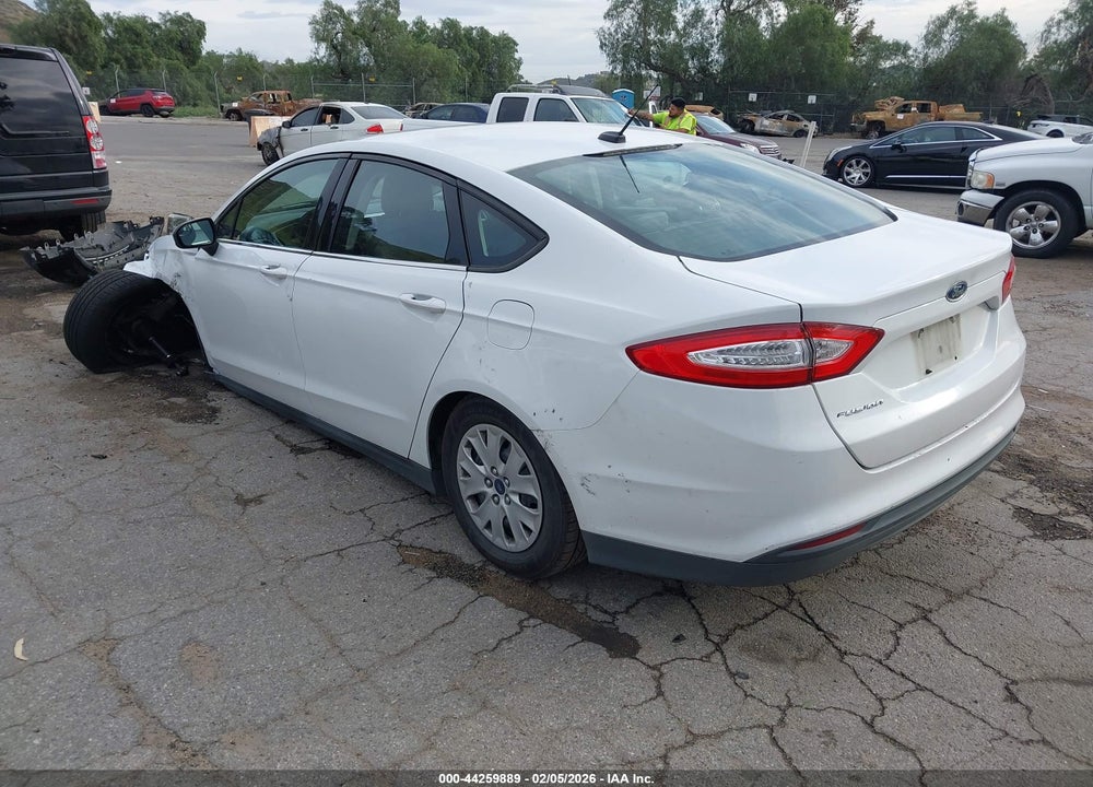 2013 FORD FUSION S VIN: 3FA6P0G71DR119986