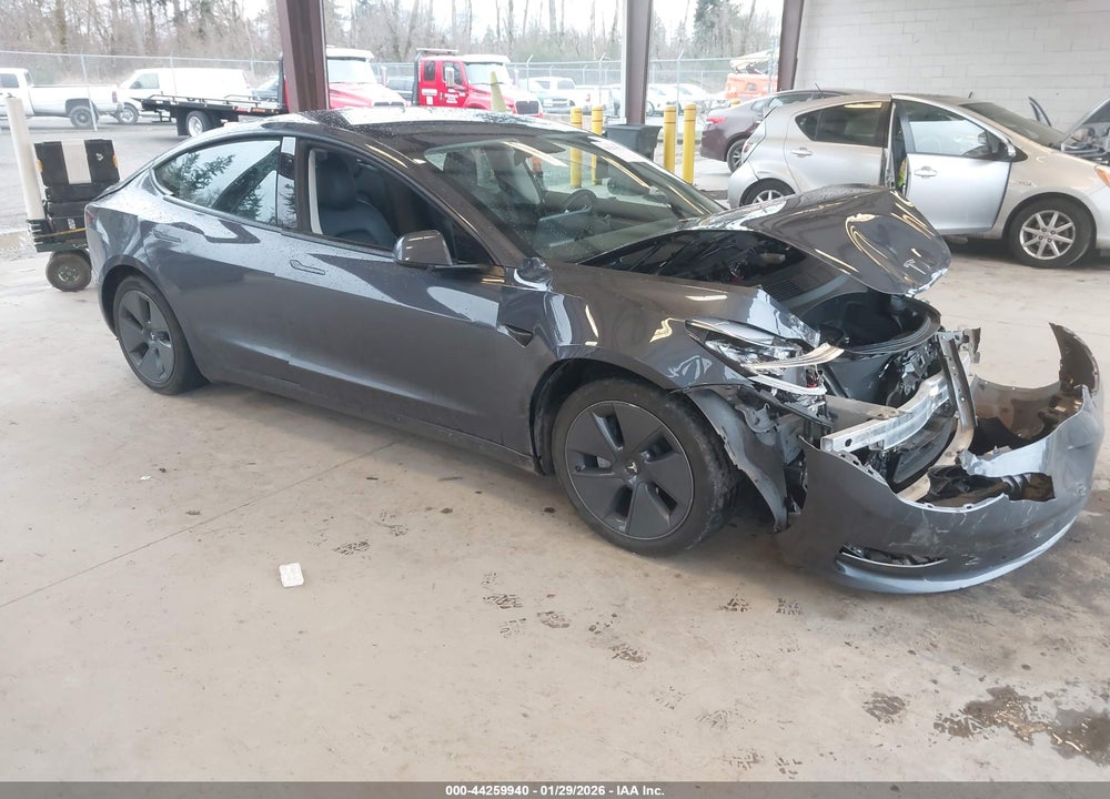 2022 TESLA MODEL 3 LONG RANGE DUAL MOTOR ALL-WHEEL DRIVE VIN: 5YJ3E1EBXNF240079