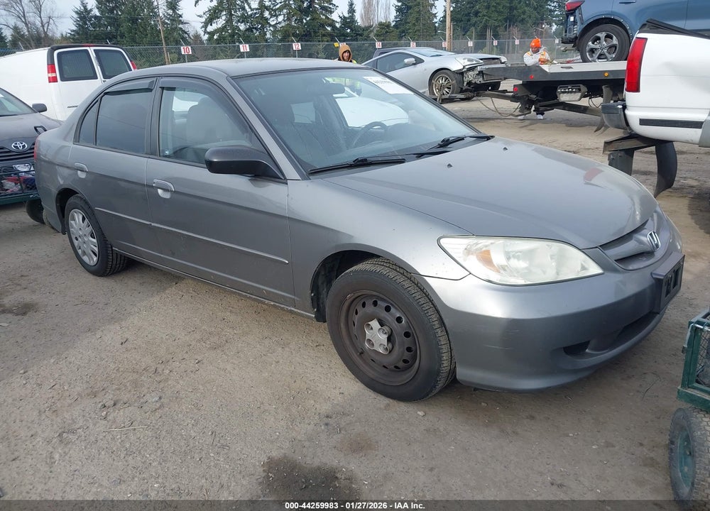 2004 HONDA CIVIC LX VIN: 2HGES166X4H579891