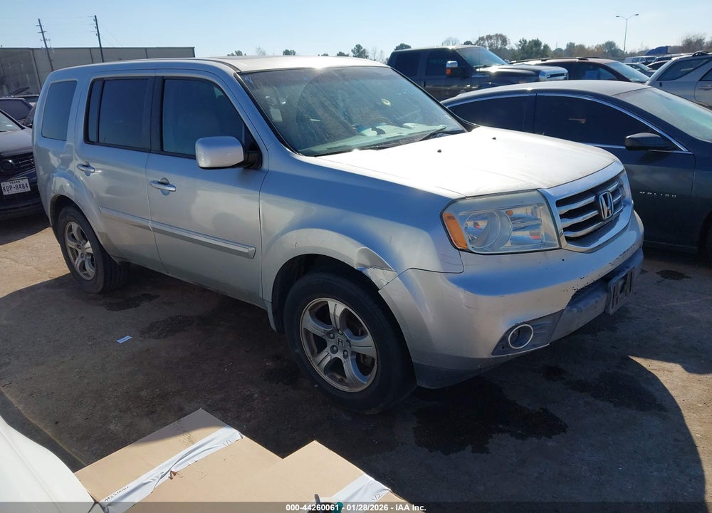2012 HONDA PILOT EX-L VIN: 5FNYF3H64CB020320