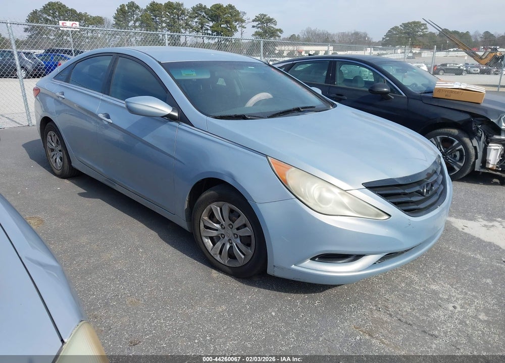 2011 HYUNDAI SONATA GLS VIN: 5NPEB4AC0BH031481