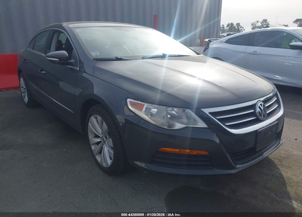 2012 VOLKSWAGEN CC SPORT VIN: WVWMP7AN7CE519876