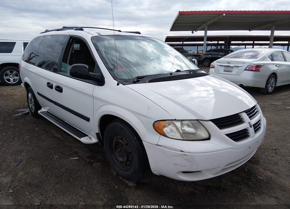 2006 DODGE GRAND CARAVAN SE VIN: 1D4GP24R76B558815