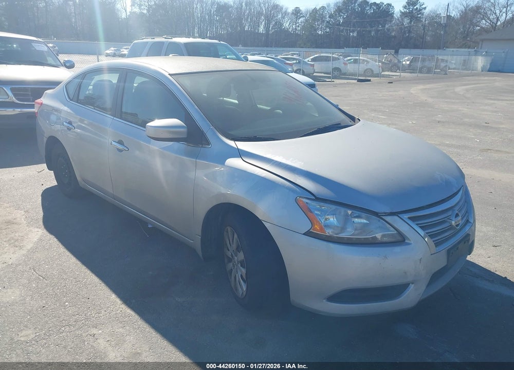 2015 NISSAN SENTRA S VIN: 3N1AB7AP4FY272085