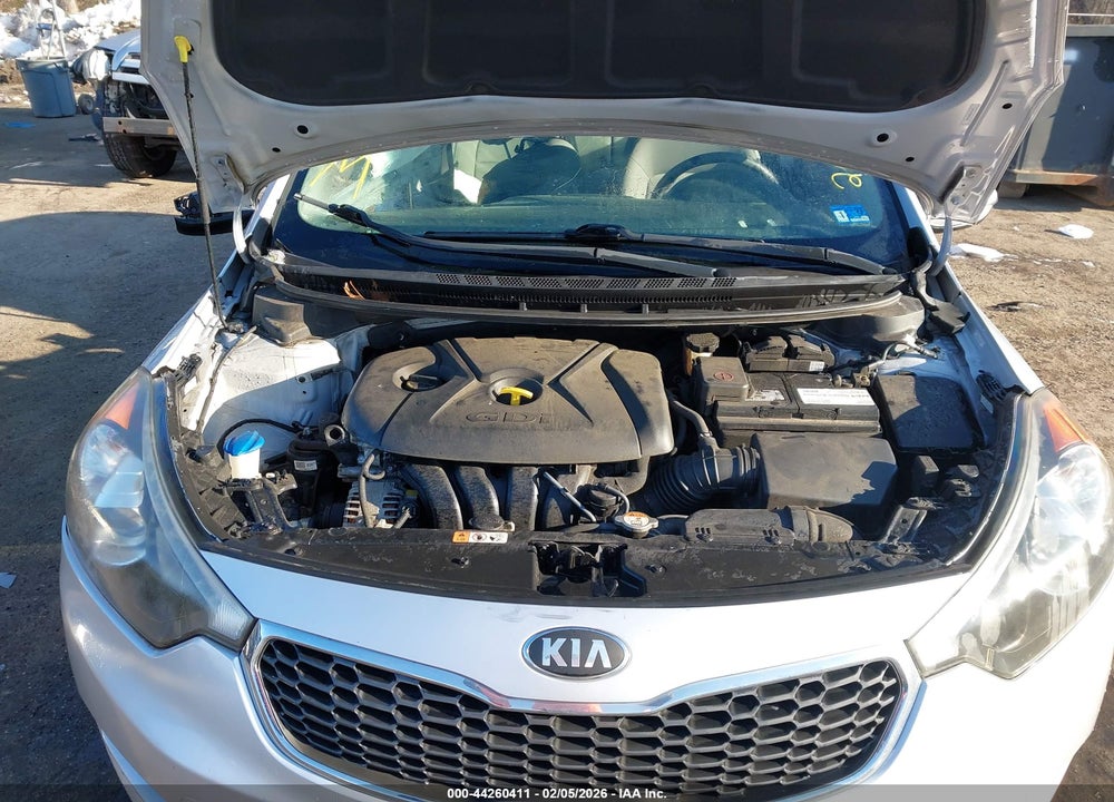 2016 KIA FORTE EX VIN: KNAFX4A80G5447441
