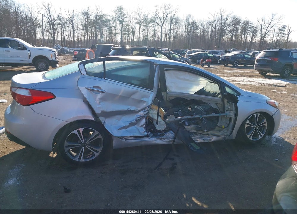 2016 KIA FORTE EX VIN: KNAFX4A80G5447441