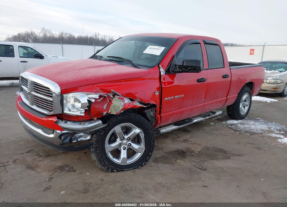 2007 DODGE RAM 1500 SLT/TRX4 OFF ROAD/SPORT VIN: 1D7HU18267S202932
