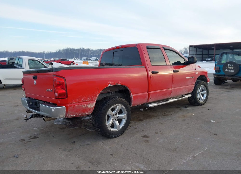 2007 DODGE RAM 1500 SLT/TRX4 OFF ROAD/SPORT VIN: 1D7HU18267S202932