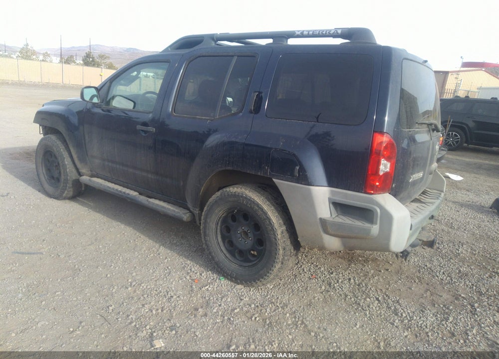 2008 NISSAN XTERRA X VIN: 5N1AN08WX8C525863