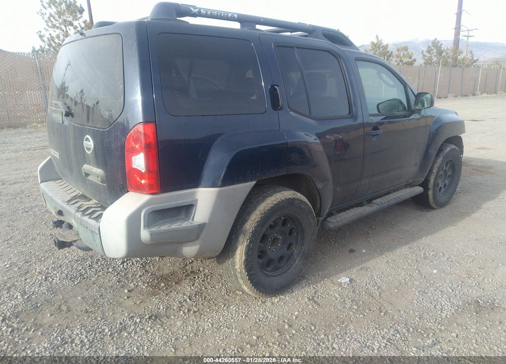 2008 NISSAN XTERRA X VIN: 5N1AN08WX8C525863