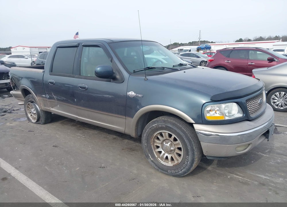 2002 FORD F-150 LARIAT/XLT VIN: 1FTRW07692KC99009