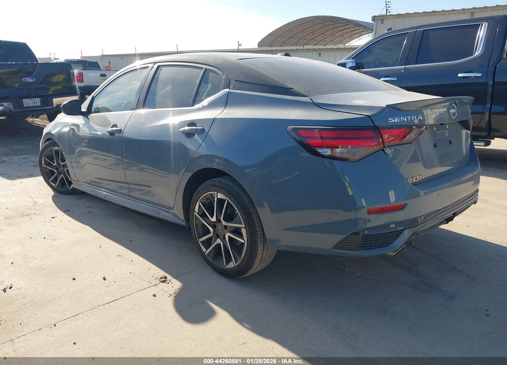 2025 NISSAN SENTRA SR VIN: 3N1AB8DV9SY317516