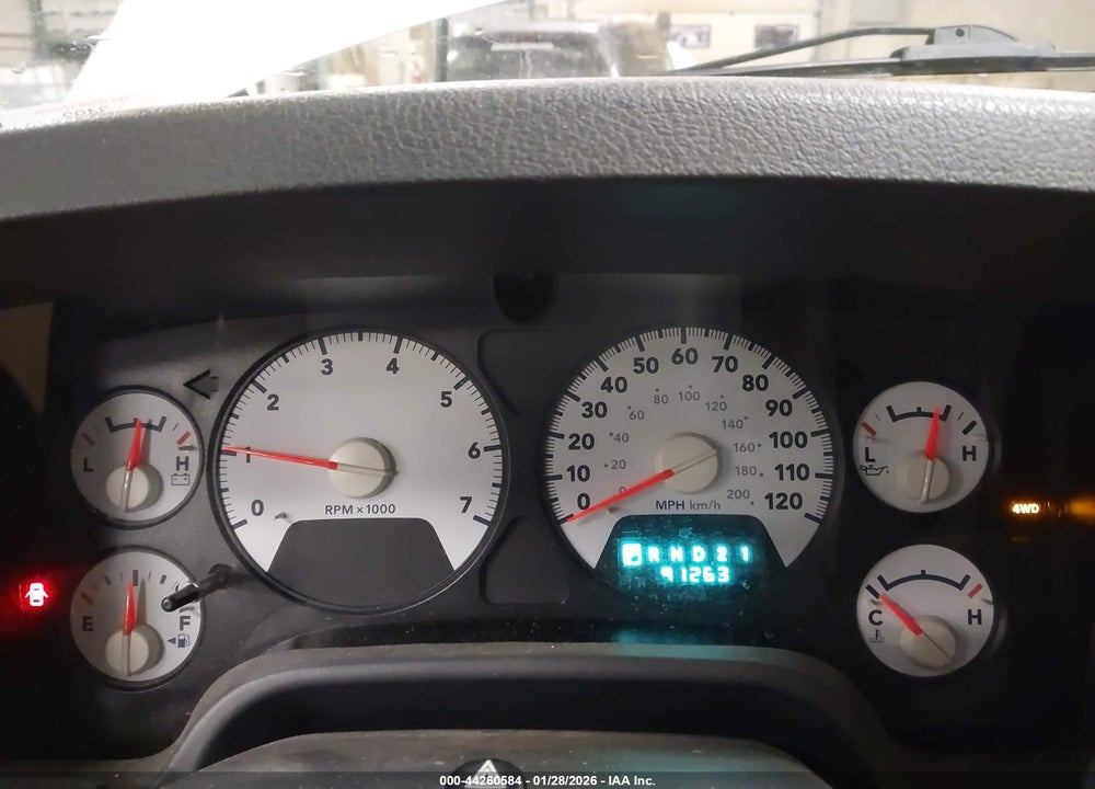 2006 DODGE RAM 1500 SLT/TRX4 OFF ROAD/SPORT VIN: 1D7HU182X6S527145