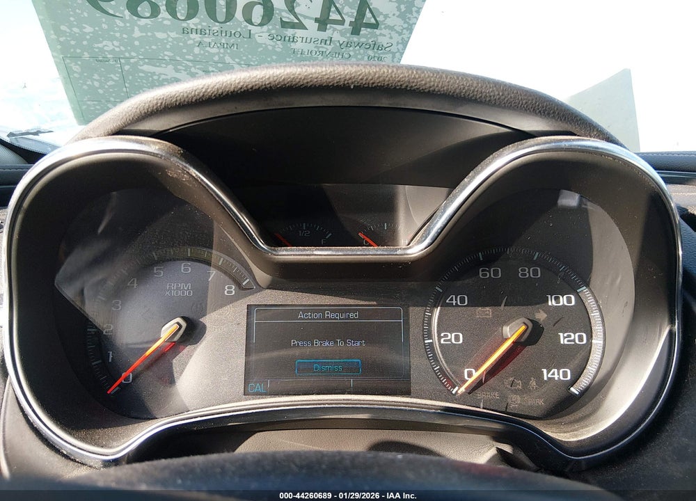 2020 CHEVROLET IMPALA FWD LT VIN: 1G11Z5S36LU109650