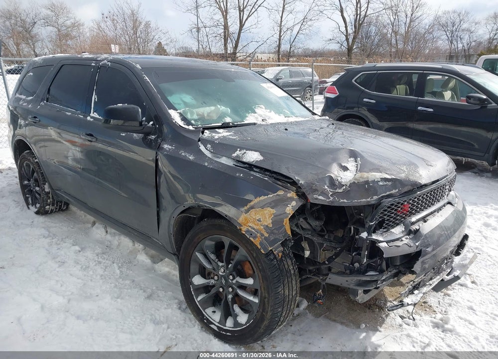 2021 DODGE DURANGO SXT PLUS AWD VIN: 1C4RDJAG9MC766178