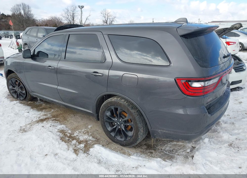 2021 DODGE DURANGO SXT PLUS AWD VIN: 1C4RDJAG9MC766178