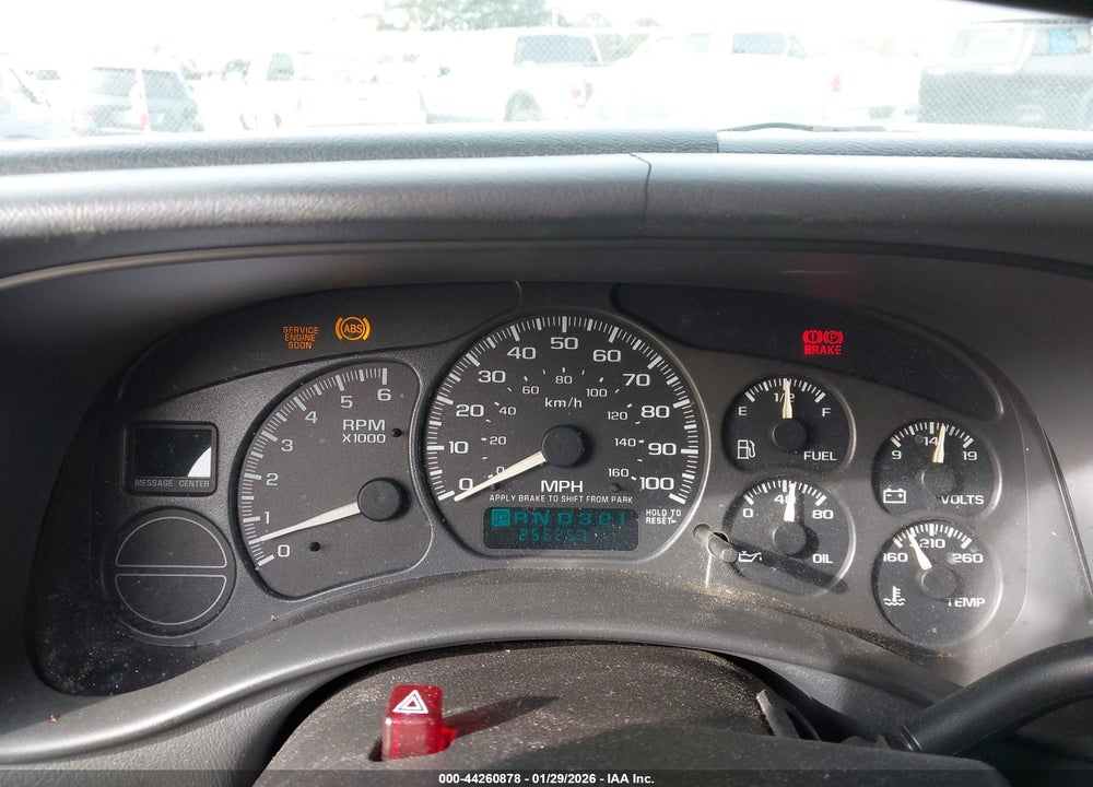 2002 CHEVROLET AVALANCHE 1500 VIN: 3GNEC13T72G244436