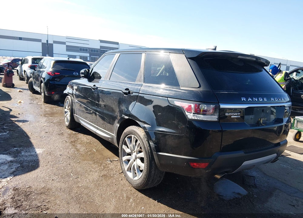 2017 LAND ROVER RANGE ROVER SPORT 3.0L V6 SUPERCHARGED HSE VIN: SALWR2FV0HA130857