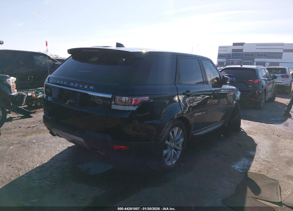 2017 LAND ROVER RANGE ROVER SPORT 3.0L V6 SUPERCHARGED HSE VIN: SALWR2FV0HA130857