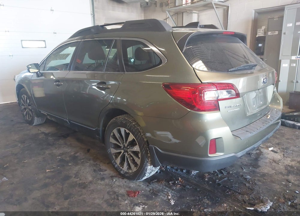 2016 SUBARU OUTBACK 2.5I LIMITED VIN: 4S4BSBLC8G3329716