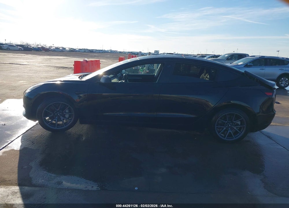 2022 TESLA MODEL 3 LONG RANGE DUAL MOTOR ALL-WHEEL DRIVE VIN: 5YJ3E1EB7NF164806