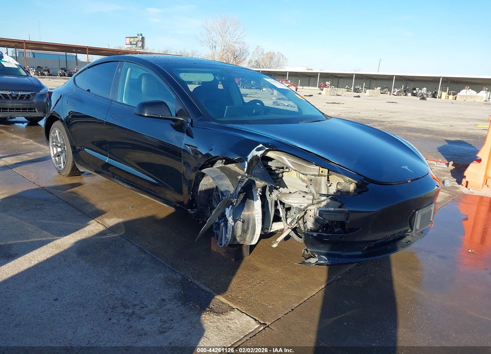 2022 TESLA MODEL 3 LONG RANGE DUAL MOTOR ALL-WHEEL DRIVE VIN: 5YJ3E1EB7NF164806