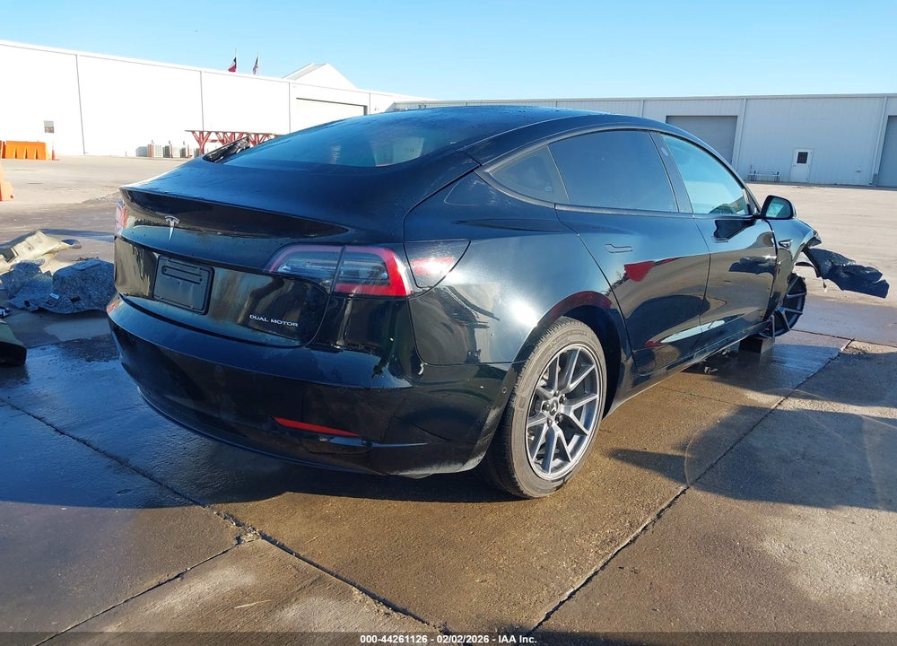 2022 TESLA MODEL 3 LONG RANGE DUAL MOTOR ALL-WHEEL DRIVE VIN: 5YJ3E1EB7NF164806