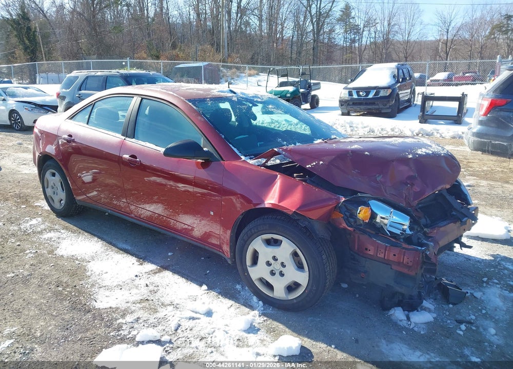 2008 PONTIAC G6 VALUE LEADER VIN: 1G2ZF57B184306689