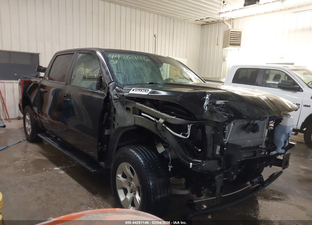 2022 RAM 1500 BIG HORN  4X4 5'7 BOX VIN: 1C6RRFFG6NN237890
