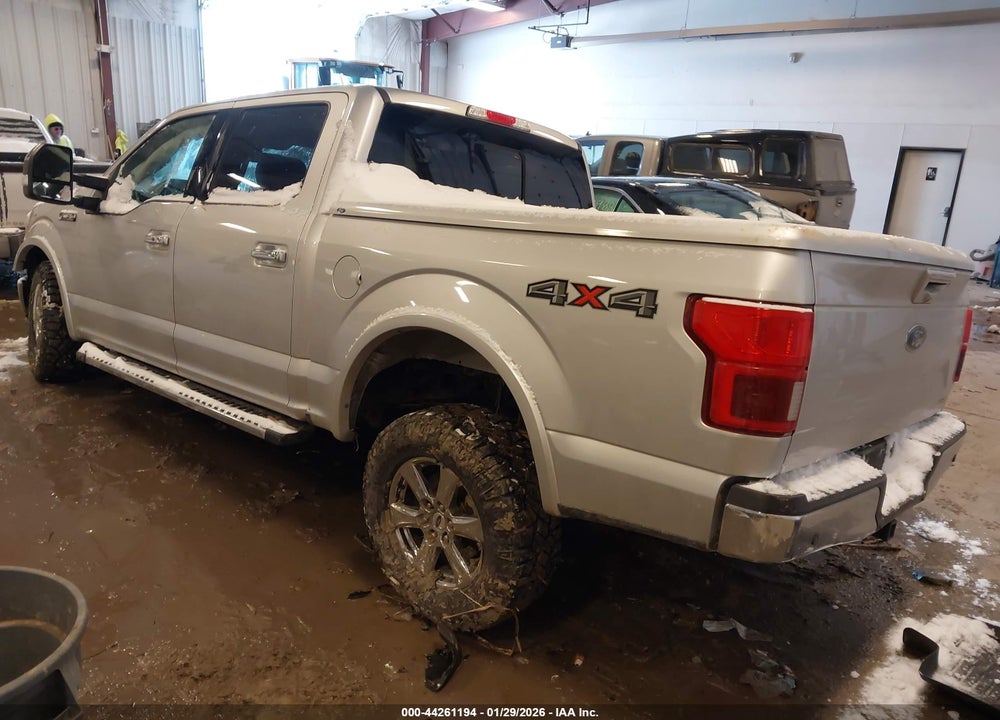 2019 FORD F-150 LARIAT VIN: 1FTEW1E46KFB95236