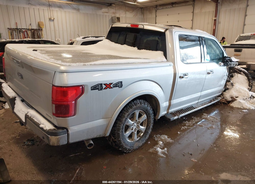 2019 FORD F-150 LARIAT VIN: 1FTEW1E46KFB95236