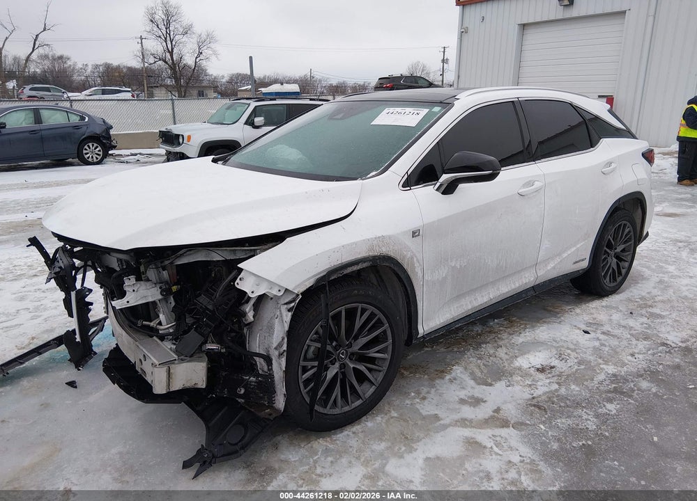 2021 LEXUS RX 450H F SPORT HANDLING VIN: 2T2YGMDA3MC062475