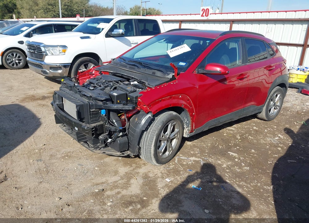 2022 HYUNDAI KONA SEL VIN: KM8K32AB4NU820590