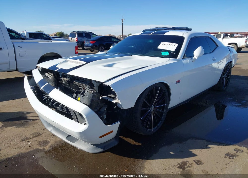 2013 DODGE CHALLENGER SRT8 VIN: 2C3CDYCJ1DH536563