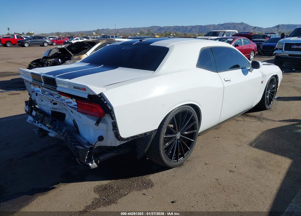 2013 DODGE CHALLENGER SRT8 VIN: 2C3CDYCJ1DH536563
