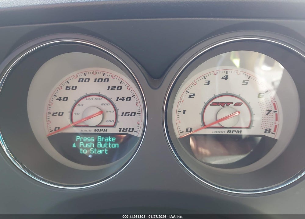 2013 DODGE CHALLENGER SRT8 VIN: 2C3CDYCJ1DH536563