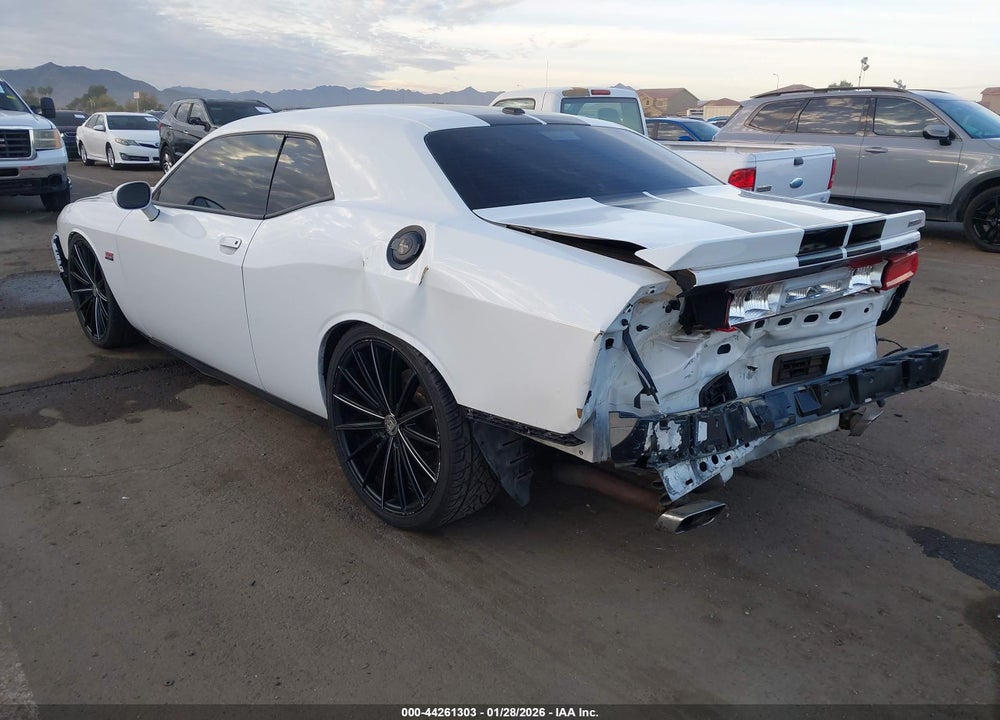 2013 DODGE CHALLENGER SRT8 VIN: 2C3CDYCJ1DH536563