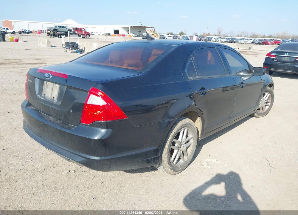 2012 FORD FUSION S VIN: 3FAHP0GAXCR345544