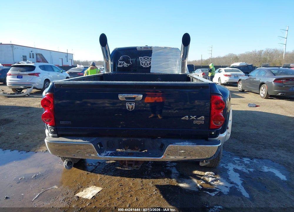 2009 DODGE RAM 3500 LARAMIE VIN: 3D3MX48L99G548999