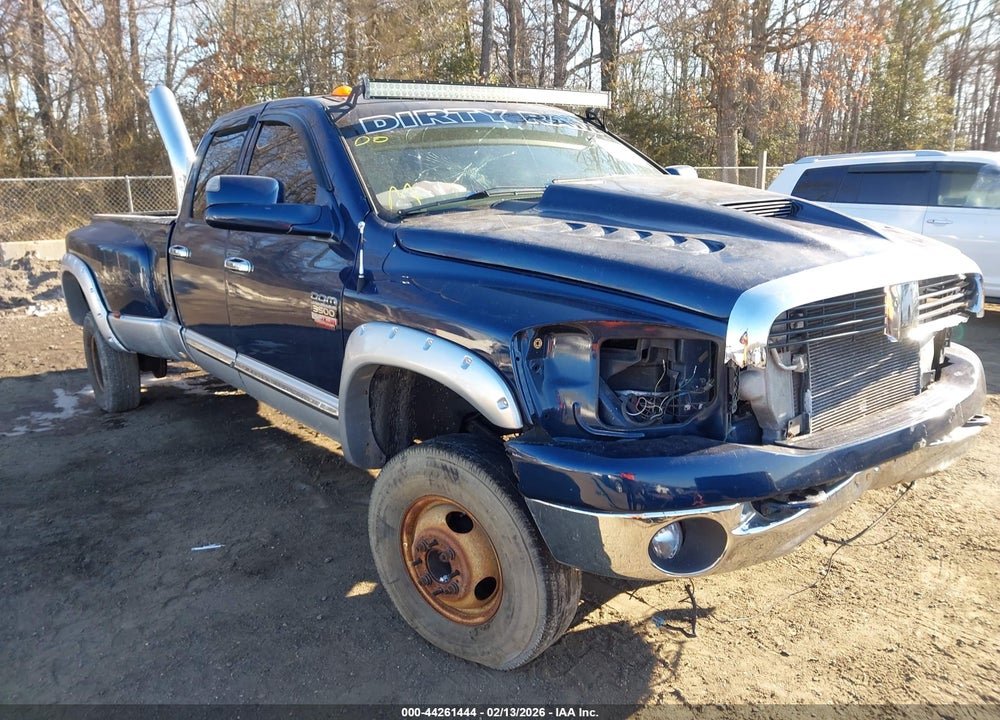 2009 DODGE RAM 3500 LARAMIE VIN: 3D3MX48L99G548999
