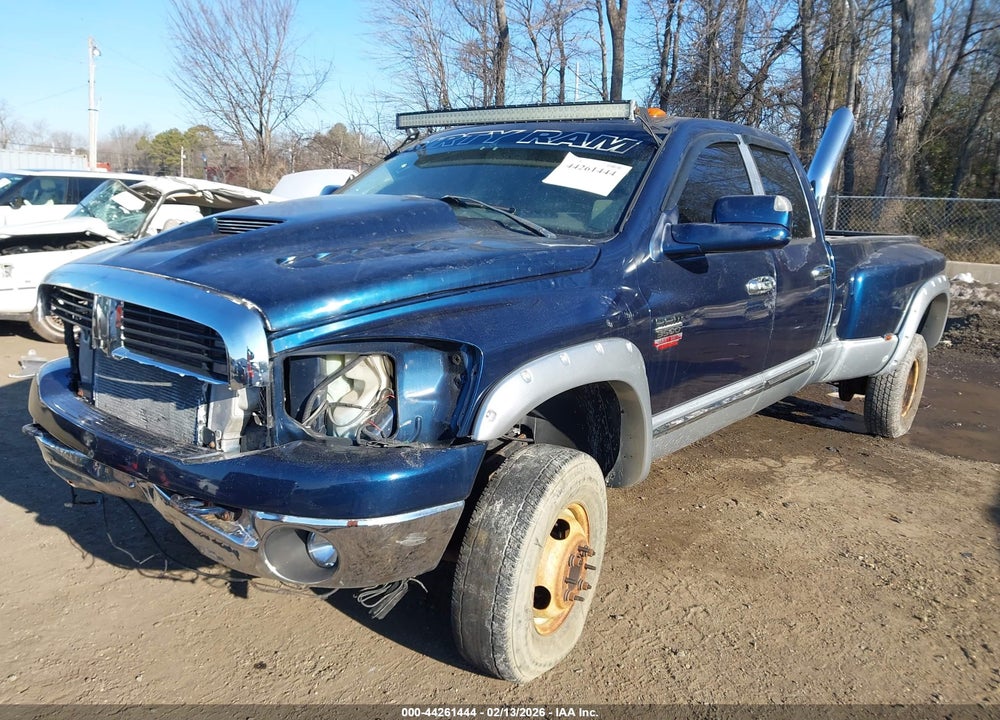 2009 DODGE RAM 3500 LARAMIE VIN: 3D3MX48L99G548999