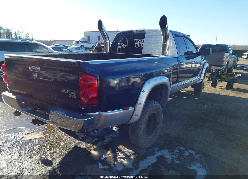2009 DODGE RAM 3500 LARAMIE VIN: 3D3MX48L99G548999