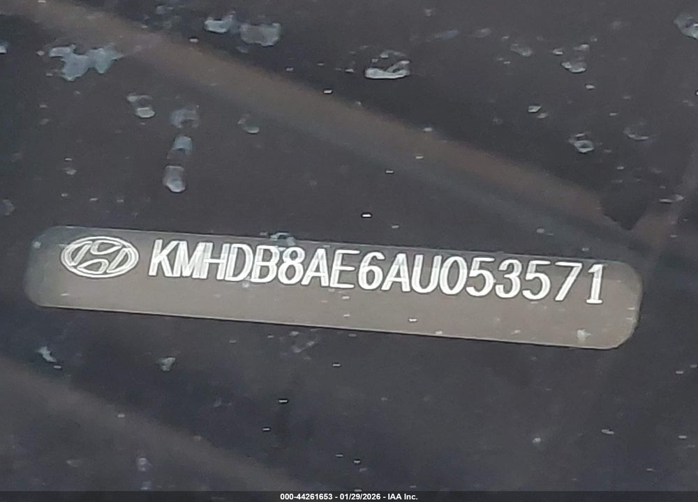 2010 HYUNDAI ELANTRA TOURING GLS VIN: KMHDB8AE6AU053571