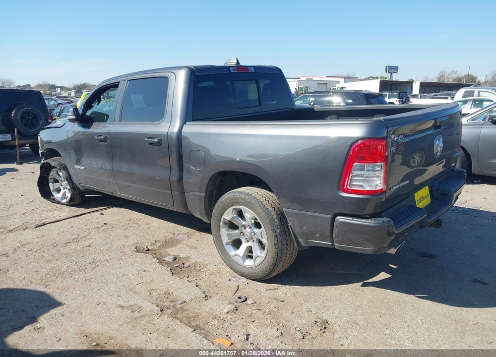 2020 RAM 1500 LONE STAR  4X4 5'7 BOX VIN: 1C6SRFFT6LN374372