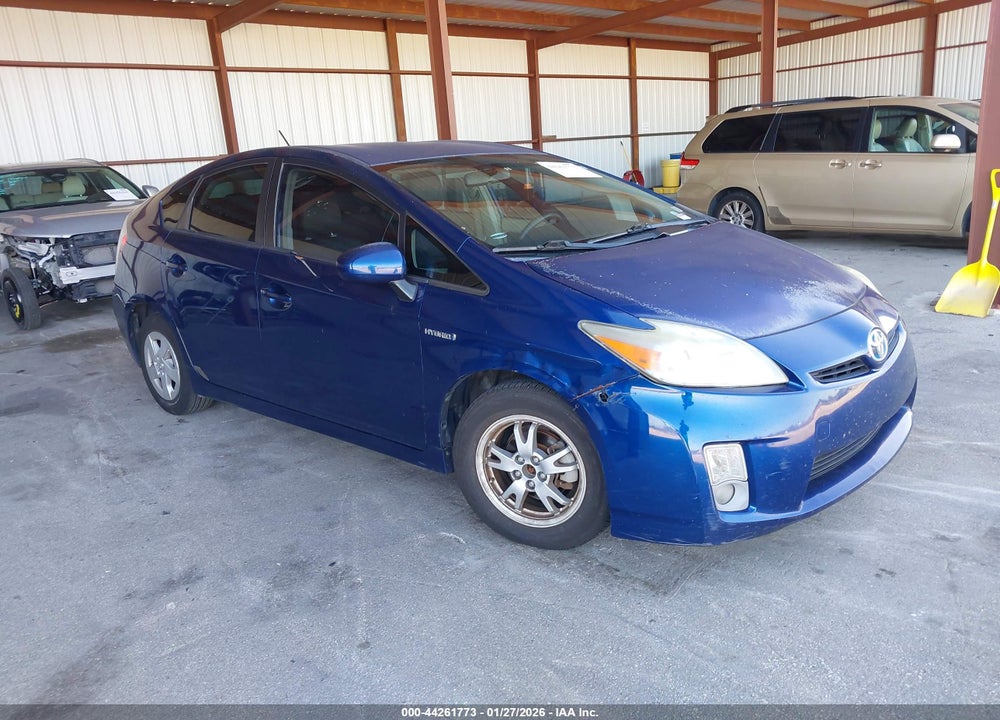 2011 TOYOTA PRIUS THREE VIN: JTDKN3DU6B1411487